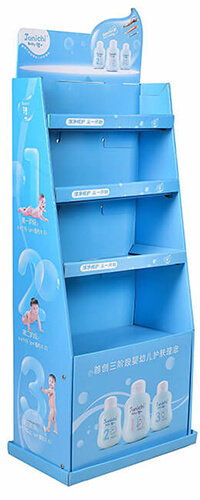 cardboard cosmetics display