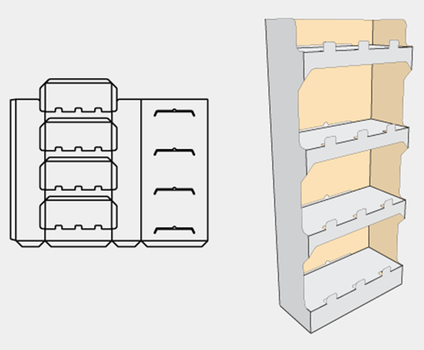 cardboard displays design