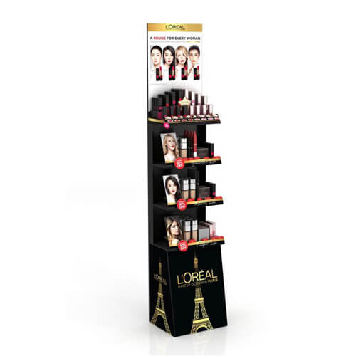 Cardboard Cosmetics Display