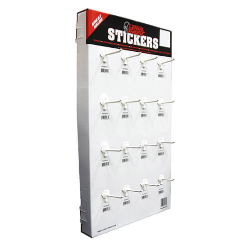 Realize beer glass display ideas with hook display racks