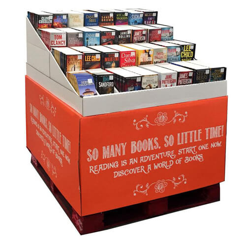 Cardboard Pallet Skirts for Store