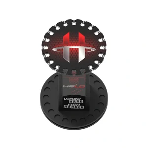 Round Shape Wood Fishing Rod Holder