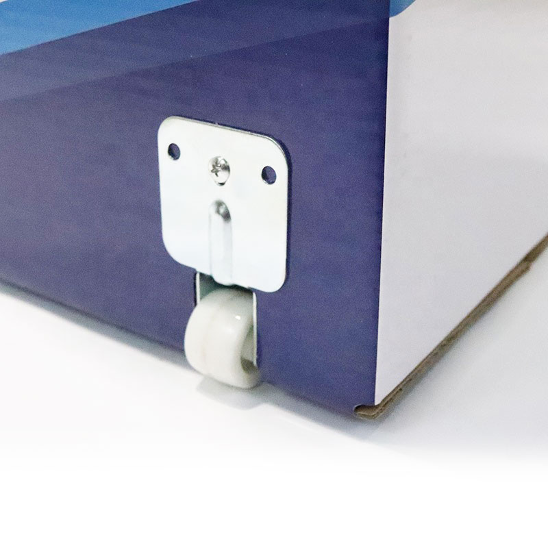 cardboard box with wheels