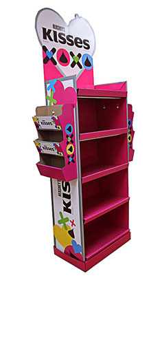 valentine store displays