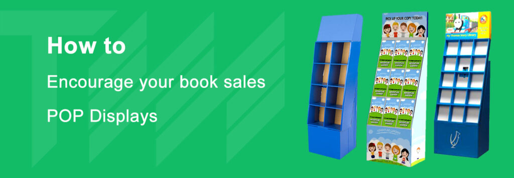 cardboard display for book