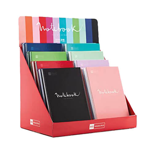 cardboard counter display trays for book