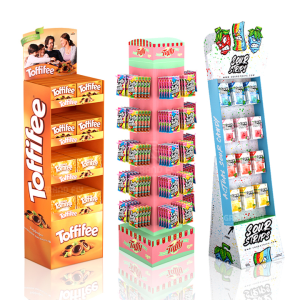 ECO Friendly Retail Floor Displays for Supermarket - MMTSFD614