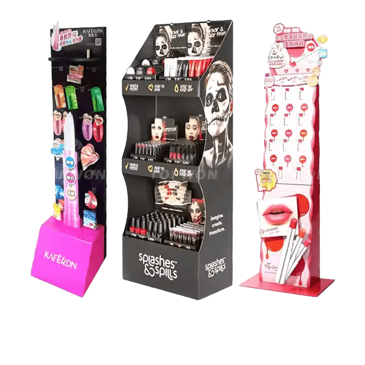 paper cosmetic display shelf