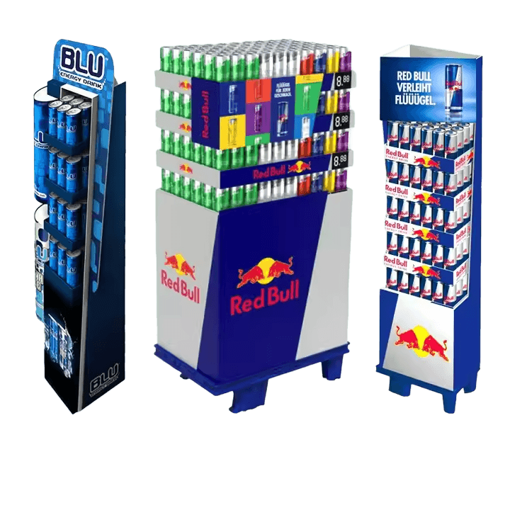 Custom Sports Drink Displays