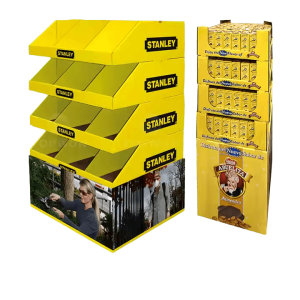 Small Carton Drinks Display Stand