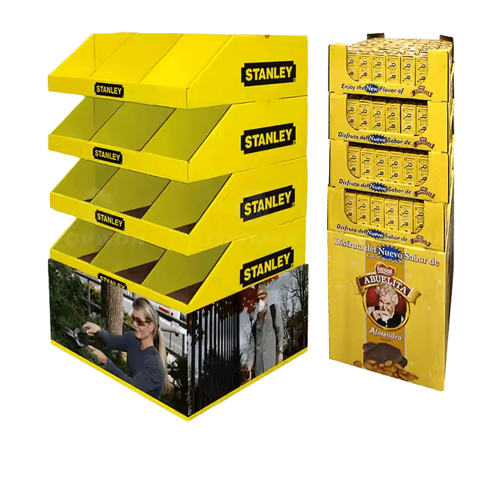 Small Carton Drinks Display Stand